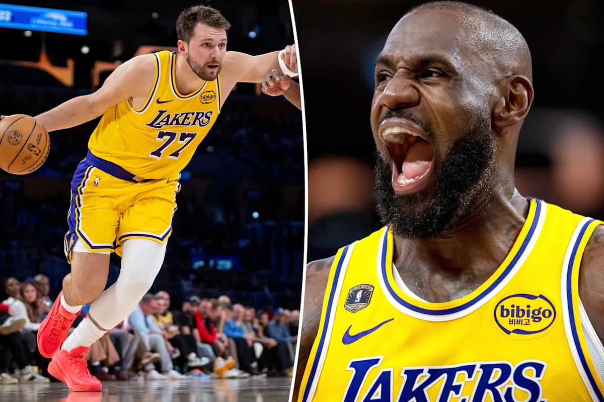 Luka Doncic, LeBron James headline Lakers Girl Dad Night