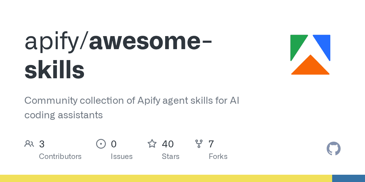 Apify Community Fuels AI Assistants with New Skills